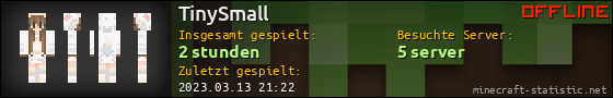 Benutzerleisten 560x90 für TinySmall