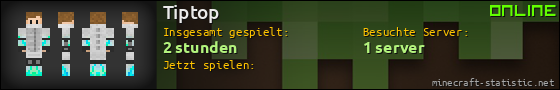 Benutzerleisten 560x90 für Tiptop
