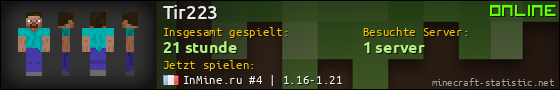 Benutzerleisten 560x90 für Tir223