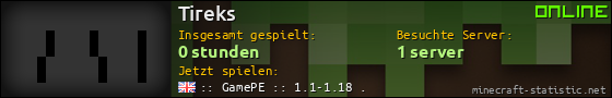 Benutzerleisten 560x90 für Tireks
