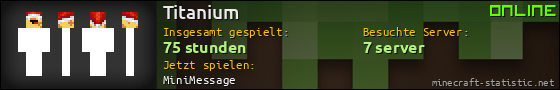 Benutzerleisten 560x90 für Titanium
