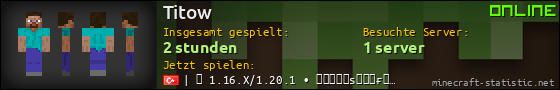 Benutzerleisten 560x90 für Titow