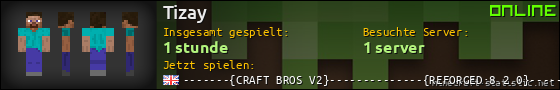 Benutzerleisten 560x90 für Tizay