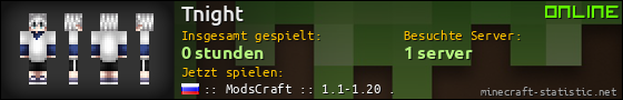 Benutzerleisten 560x90 für Tnight
