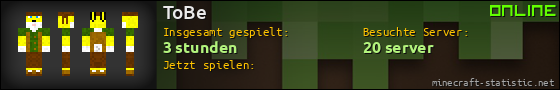 Benutzerleisten 560x90 für ToBe