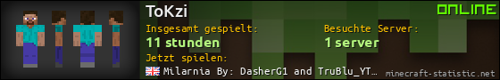 Benutzerleisten 560x90 für ToKzi