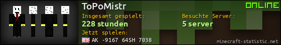 Benutzerleisten 560x90 für ToPoMistr