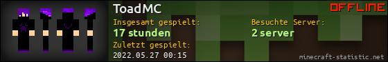 Benutzerleisten 560x90 für ToadMC
