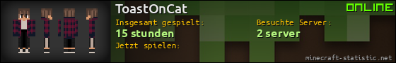 Benutzerleisten 560x90 für ToastOnCat