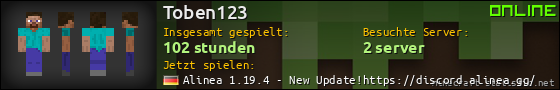 Benutzerleisten 560x90 für Toben123