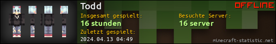 Benutzerleisten 560x90 für Todd