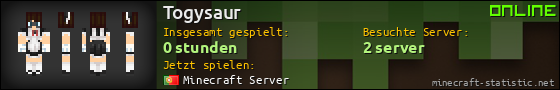 Benutzerleisten 560x90 für Togysaur