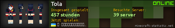 Benutzerleisten 560x90 für Tola