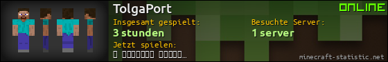 Benutzerleisten 560x90 für TolgaPort