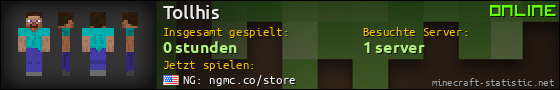 Benutzerleisten 560x90 für Tollhis