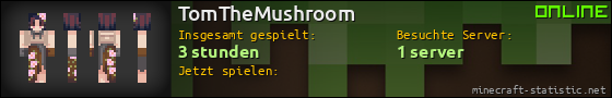 Benutzerleisten 560x90 für TomTheMushroom