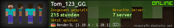 Benutzerleisten 560x90 für Tom_123_GG