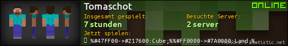 Benutzerleisten 560x90 für Tomaschot