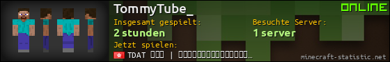 Benutzerleisten 560x90 für TommyTube_