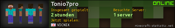 Benutzerleisten 560x90 für Tonio7pro