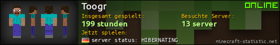 Benutzerleisten 560x90 für Toogr