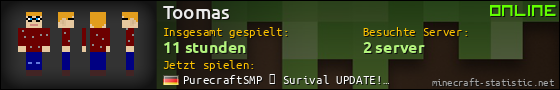 Benutzerleisten 560x90 für Toomas
