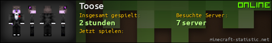 Benutzerleisten 560x90 für Toose