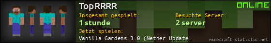 Benutzerleisten 560x90 für TopRRRR