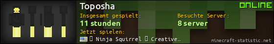 Benutzerleisten 560x90 für Toposha