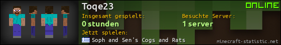 Benutzerleisten 560x90 für Toqe23
