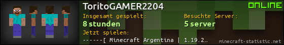 Benutzerleisten 560x90 für ToritoGAMER2204