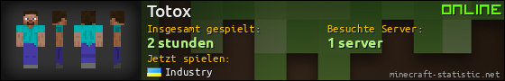 Benutzerleisten 560x90 für Totox