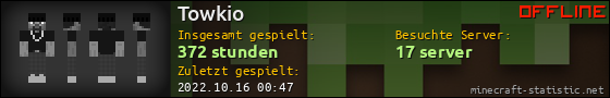 Benutzerleisten 560x90 für Towkio