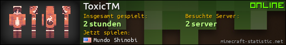 Benutzerleisten 560x90 für ToxicTM