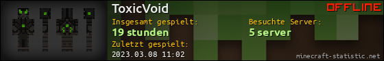 Benutzerleisten 560x90 für ToxicVoid
