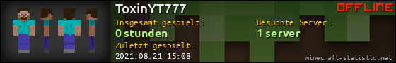 Benutzerleisten 560x90 für ToxinYT777