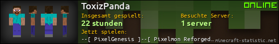 Benutzerleisten 560x90 für ToxizPanda