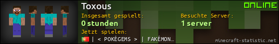 Benutzerleisten 560x90 für Toxous