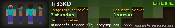 Benutzerleisten 560x90 für Tr33KD