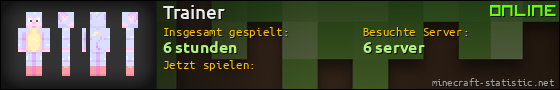 Benutzerleisten 560x90 für Trainer