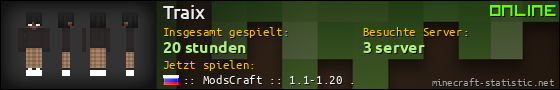 Benutzerleisten 560x90 für Traix