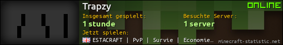 Benutzerleisten 560x90 für Trapzy