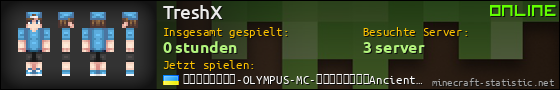 Benutzerleisten 560x90 für TreshX