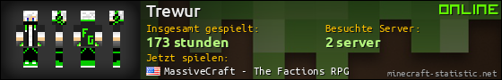 Benutzerleisten 560x90 für Trewur