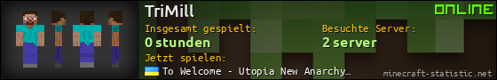Benutzerleisten 560x90 für TriMill