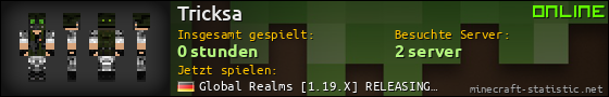 Benutzerleisten 560x90 für Tricksa