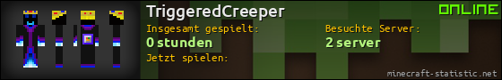 Benutzerleisten 560x90 für TriggeredCreeper