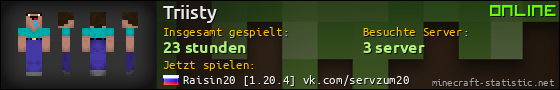 Benutzerleisten 560x90 für Triisty