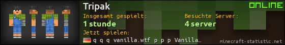 Benutzerleisten 560x90 für Tripak