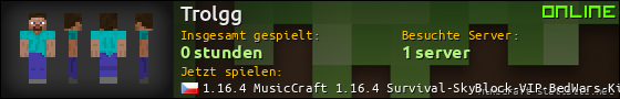 Benutzerleisten 560x90 für Trolgg